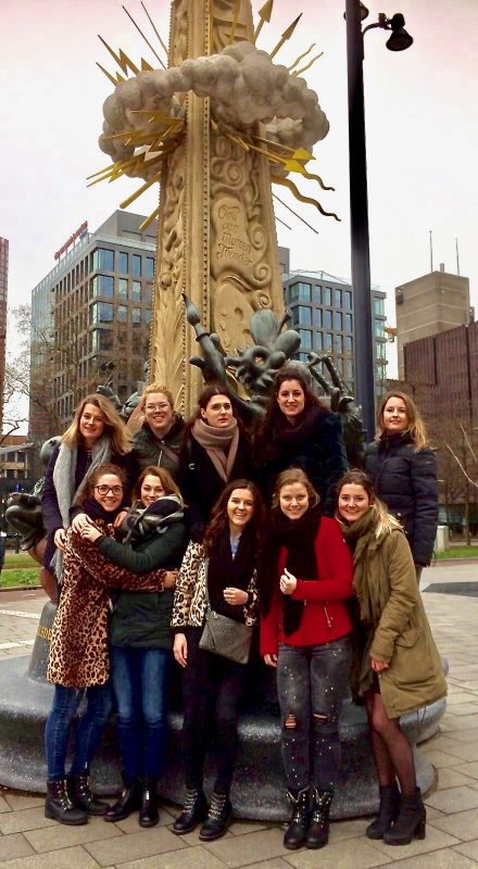 See the sights like this monument to Maarten Toonder on our Food Tours