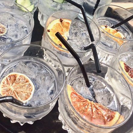 Who ever heard of drinking gin-tonic with your chips? We did, and it's gorgeous!
